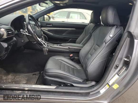 2017 Lexus RC 350 with VIN JTHSE5BC1H5008409, listed as a Copart auction lot 71920324 with 83,379 mi miles and Salvage title. Bid and sale history available at DreamBid. Image 7.
