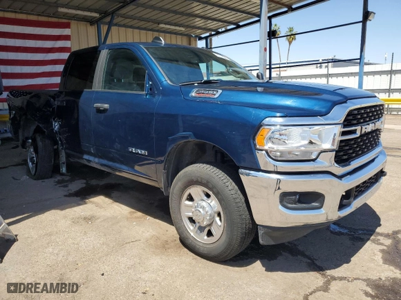 2024 Ram 2500 Big Horn with VIN 3C6UR5DJ6RG342608, listed as a Copart auction lot 53565725 with 12,363 mi miles and Salvage Title. Bid and sale history available at carsss.com. Image 4.