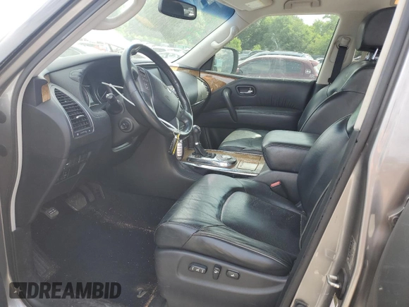 2013 Infiniti QX56 with VIN JN8AZ2NF3D9550303, listed as a Copart auction lot 57771745 with 137,866 mi miles and Salvage title. Bid and sale history available at DreamBid. Image 7.