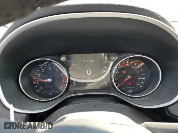 2019 Jeep Compass Altitude with VIN 3C4NJCBB8KT692274, listed as a Copart auction lot 49215135 with 84,503 mi miles and Salvage title. Bid and sale history available at DreamBid. Image 9.
