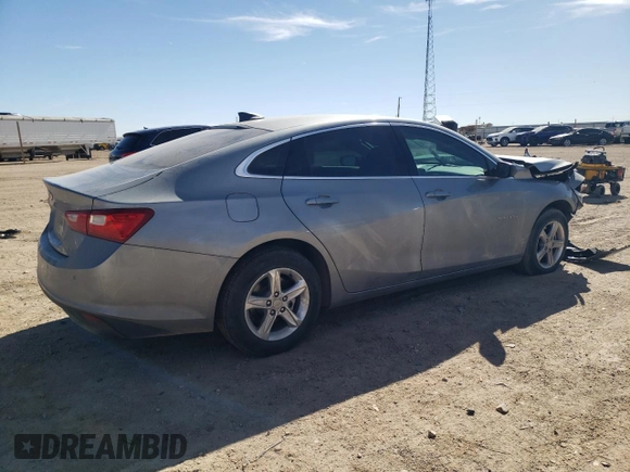 2024 Chevrolet Malibu LS with VIN 1G1ZB5ST0RF145404, listed as a Copart auction lot 46319195 with 18,349 mi miles and Salvage Title. Bid and sale history available at DreamBid. Image 3.
