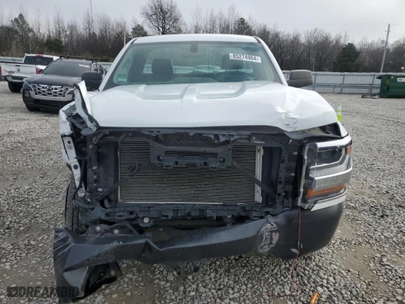 2016 Chevrolet Silverado 1500 Work Truck with VIN 1GCNCNEC3GZ361841, listed as a Copart auction lot 85274984 with 91,592 mi miles and Salvage Title. Bid and sale history available at carsss.com. Image 5.