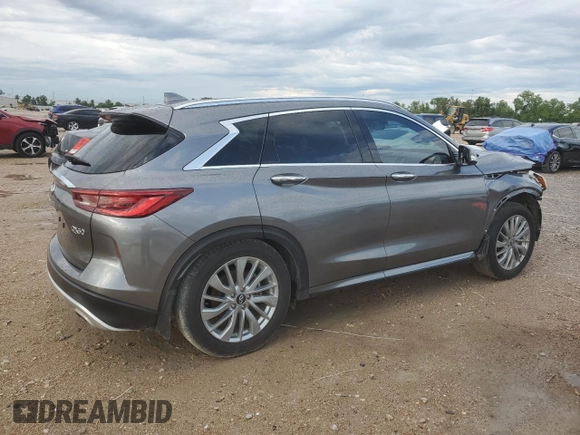 2024 Infiniti QX50 Luxe с VIN 3PCAJ5BA6RF101692, выставлен на аукционе Copart как лот 56524575 с пробегом 19 005 миль миль и Списание • Salvage title. История ставок и продаж доступна на DreamBid. Изображение 3.