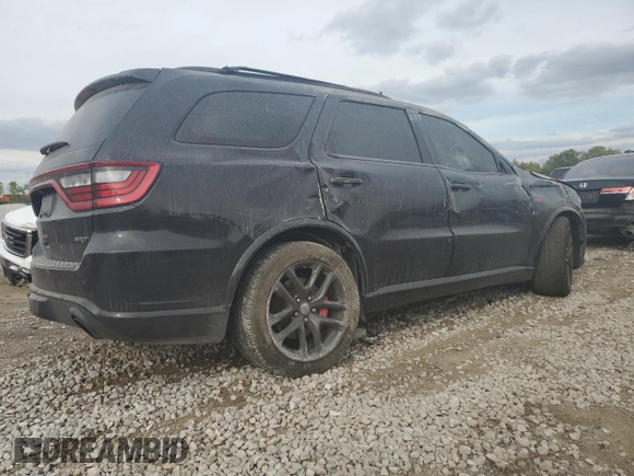 2019 Dodge Durango SRT with VIN 1C4SDJGJ6KC652947, listed as a Copart auction lot 71870784 with 90,695 mi miles and Salvage title. Bid and sale history available at DreamBid. Image 3.