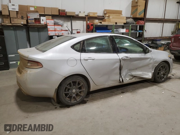 2013 Dodge Dart SXT with VIN 1C3CDFBAXDD183646, listed as a Copart auction lot 80778123 with 141,822 mi miles and Salvage title. Bid and sale history available at DreamBid. Image 3.