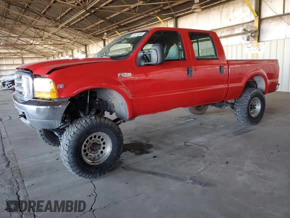 2000 Ford F-250 with VIN 3FTNW21S0YMA58344, listed as a Copart auction lot 69419204 with 108,262 mi miles and Salvage title. Bid and sale history available at DreamBid. Image 1.