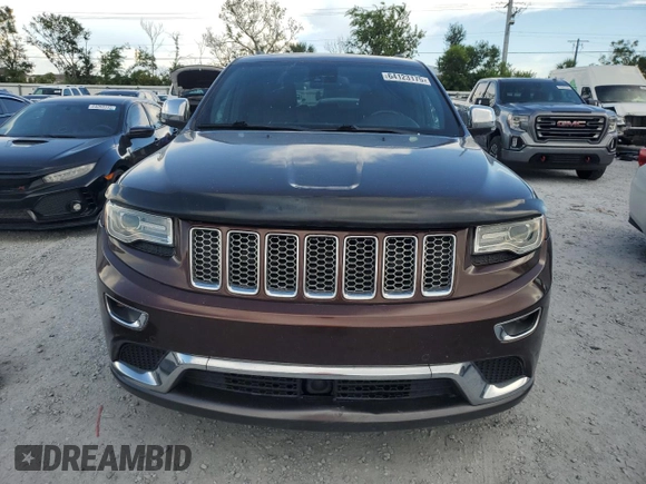 2014 Jeep Grand Cherokee Summit с VIN 1C4RJEJG4EC380074, выставлен на аукционе Copart как лот 64123175 с пробегом 237 803 миль миль и Списание • Salvage title. История ставок и продаж доступна на DreamBid. Изображение 5.
