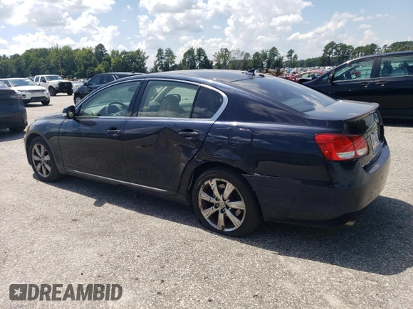 2008 Lexus GS 350 with VIN JTHCE96S280019638, listed as a Copart auction lot 68098924 with 243,871 mi miles and Salvage Title. Bid and sale history available at carsss.com. Image 2.