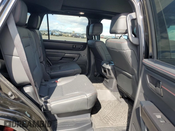 2025 Toyota Sequoia SR5 with VIN 7SVAAABA7SX054053, listed as a Copart auction lot 48164835 with 4,009 mi miles and Salvage Title. Bid and sale history available at carsss.com. Image 11.