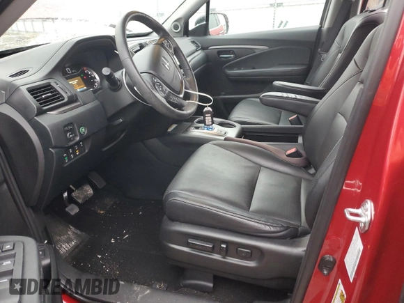 2022 Honda Ridgeline RTL-E with VIN 5FPYK3F73NB003767, listed as a Copart auction lot 44217335 with 40,039 mi miles and Salvage Title. Bid and sale history available at DreamBid. Image 7.