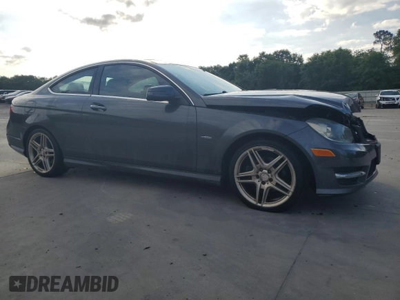 2012 Mercedes-Benz C 250 with VIN WDDGJ4HB4CF896481, listed as a Copart auction lot 55032045 with 170,327 mi miles and Salvage title. Bid and sale history available at DreamBid. Image 4.