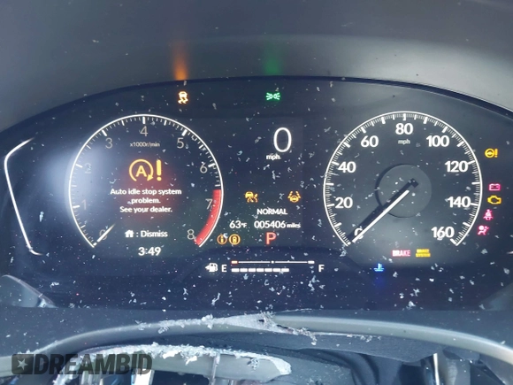 2025 Honda Civic Sport with VIN 2HGFE2F5XSH521799, listed as a IAAI auction lot 41831110 with 5,406 mi miles and . Bid and sale history available at DreamBid. Image 7.