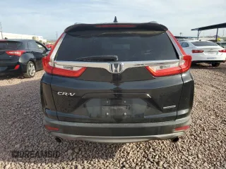 2017 Honda CR-V Touring with VIN 7FARW1H90HE029644, listed as a Copart auction lot 50813995 with 81,078 mi miles and Salvage Title. Bid and sale history available at carsss.com. Image 6.