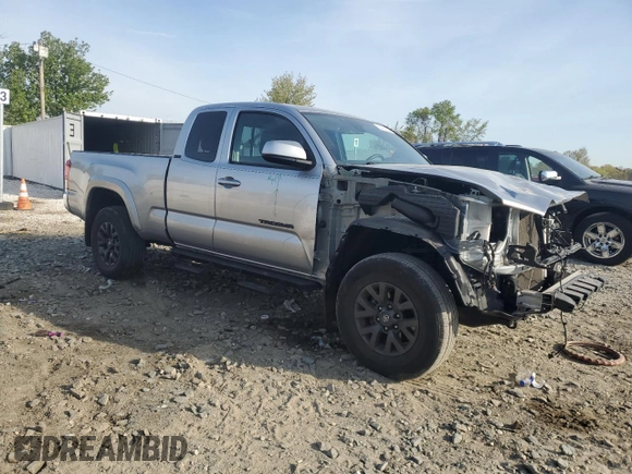 2022 Toyota Tacoma SR with VIN 3TYSX5EN7NT013357, listed as a Copart auction lot 53474295 with 49,988 mi miles and Salvage title. Bid and sale history available at DreamBid. Image 4.