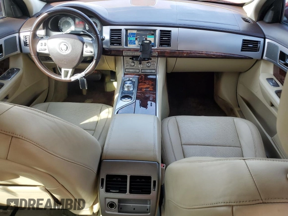 2010 Jaguar XF Premium Luxury with VIN SAJWA0GB9ALR77234, listed as a Copart auction lot 48592735 with 141,164 mi miles and Salvage Title. Bid and sale history available at carsss.com. Image 8.
