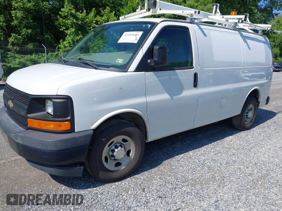 2017 Chevrolet Express Cargo with VIN 1GCWGAFF9H1268851, listed as a IAAI auction lot 42553603 with 231,252 mi miles and . Bid and sale history available at DreamBid. Image 16.