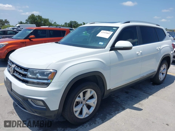 2018 Volkswagen Atlas SEL with VIN 1V2ER2CA8JC523356, listed as a IAAI auction lot 42519862 with 101,374 mi miles and . Bid and sale history available at DreamBid. Image 17.