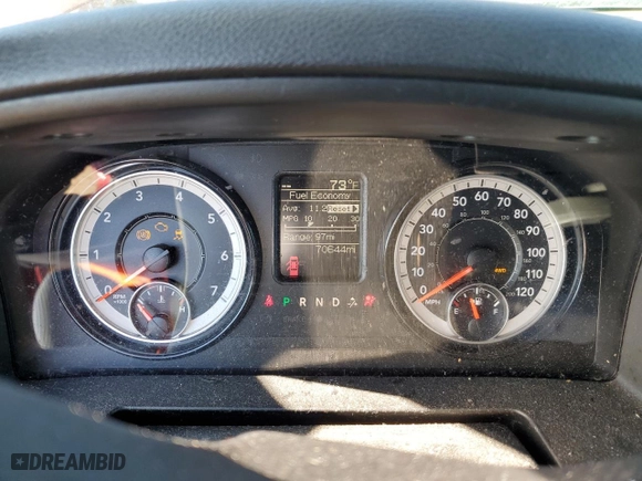 2021 Ram 1500 Classic Tradesman with VIN 1C6RR7KT7MS580197, listed as a Copart auction lot 50018155 with 70,644 mi miles and Clean Title. Bid and sale history available at carsss.com. Image 9.