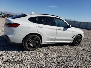 2021 BMW X4 xDrive30i with VIN 5UX2V1C01M9F91616, listed as a Copart auction lot 74006453 with 0 mi miles. Bid and sale history available at carsss.com. Image 3.