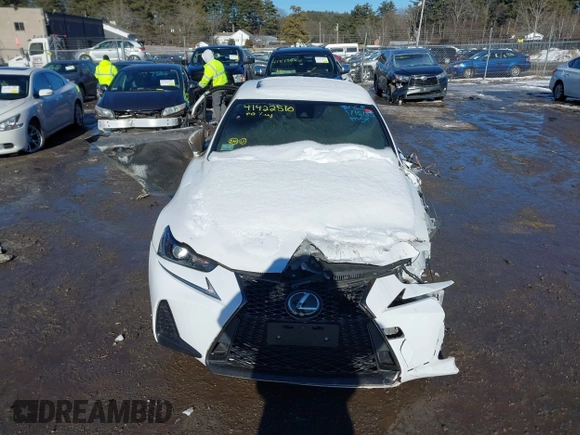 2018 Lexus IS 300 with VIN JTHC81D2XJ5027216, listed as a IAAI auction lot 41422510 with Not provided miles and . Bid and sale history available at DreamBid. Image 12.