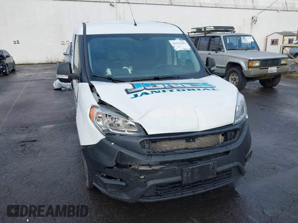 2021 Ram ProMaster City Cargo Tradesman with VIN ZFBHRFAB2M6T43801, listed as a IAAI auction lot 41312105 with 44,022 mi miles and . Bid and sale history available at DreamBid. Image 6.