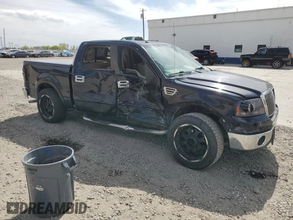 2007 Ford F-150 XLT with VIN 1FTPW12V67KB03370, listed as a Copart auction lot 54093395 with 194,945 mi miles and Salvage Title. Bid and sale history available at carsss.com. Image 4.