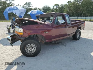 1996 Ford F-150 z VIN 1FTEX14H4TKA01247, wystawiony jako Copart lot #58019275 z przebiegiem Nie podano mil oraz Szkoda całkowita • Salvage title. Historia ofert i sprzedaży dostępna na DreamBid. Obrazek 1.