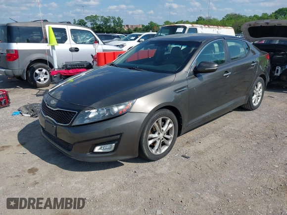 2012 Kia Optima EX with VIN 5XXGN4A79CG075818, listed as a IAAI auction lot 42151671 with 87,645 mi miles. Bid and sale history available at carsss.com. Image 2.