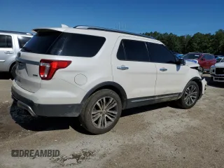 2017 Ford Explorer Platinum с VIN 1FM5K8HT6HGB87448, выставлен на аукционе Copart как лот 55605635 с пробегом 136 626 миль миль и Списание • Salvage title. История ставок и продаж доступна на DreamBid. Изображение 3.