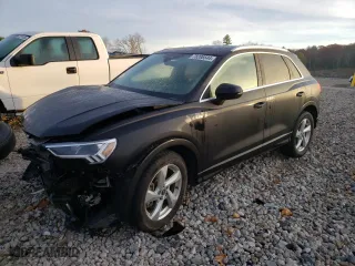 2021 Audi Q3 Premium Plus with VIN WA1BUCF34M1116523, listed as a Copart auction lot 78206544 with 26,285 mi miles and Salvage Title. Bid and sale history available at carsss.com. Image 1.
