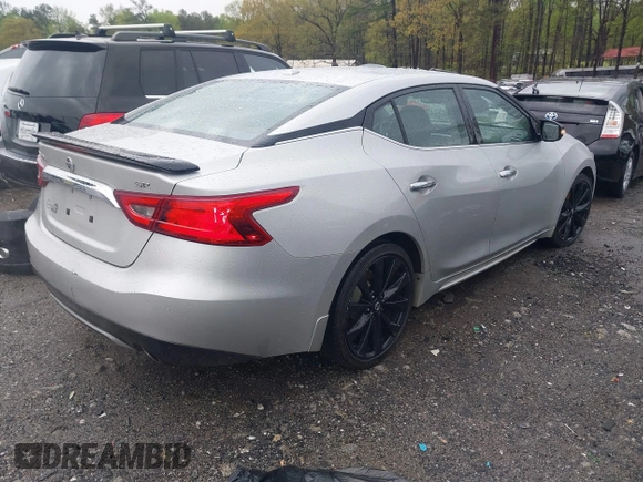2017 Nissan Maxima SR with VIN 1N4AA6AP2HC396545, listed as a IAAI auction lot 41910588 with 142,661 mi miles and . Bid and sale history available at DreamBid. Image 4.