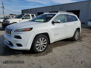 2018 Jeep Cherokee Overland with VIN 1C4PJLJB4JD519608, listed as a Copart auction lot 43204765 with 71,378 mi miles and Salvage title. Bid and sale history available at DreamBid. Image 1.