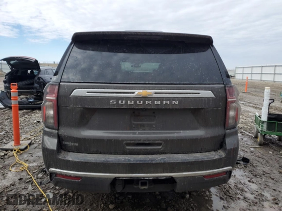 2021 Chevrolet Suburban LS z VIN 1GNSKBKD7MR420989, wystawiony jako Copart lot #46903795 z przebiegiem 40 895 mil mil oraz Szkoda całkowita • Salvage title. Historia ofert i sprzedaży dostępna na DreamBid. Obrazek 6.