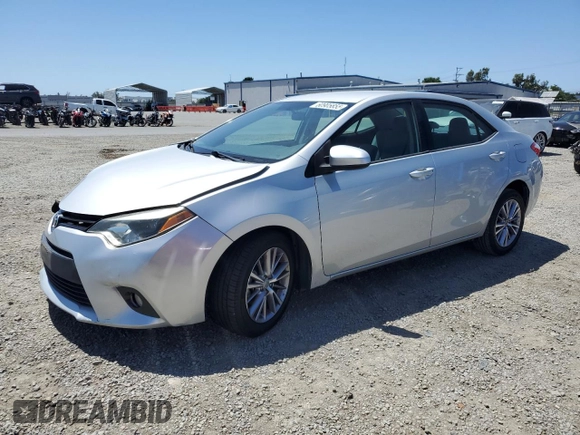 2014 Toyota Corolla L with VIN 5YFBURHE3EP048512, listed as a Copart auction lot 60905855 with 101,113 mi miles and Salvage title. Bid and sale history available at DreamBid. Image 1.