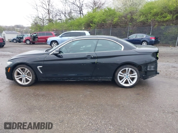 2015 BMW 4 Series 435i with VIN WBA3T3C57FP738517, listed as a IAAI auction lot 41975696 with 61,140 mi miles and . Bid and sale history available at carsss.com. Image 15.