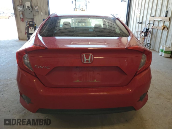 2018 Honda Civic LX with VIN 2HGFC2F50JH511514, listed as a Copart auction lot 54126445 with 100,628 mi miles and Salvage Title. Bid and sale history available at DreamBid. Image 6.