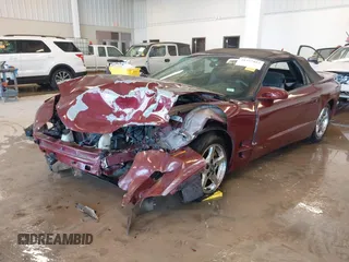 2001 Pontiac Firebird with VIN 2G2FS32K112121774, listed as a IAAI auction lot 41357815 with 1 mi miles. Bid and sale history available at carsss.com. Image 2.