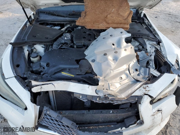 2014 Infiniti Q50 with VIN JN1BV7AP9EM678103, listed as a Copart auction lot 82698024 with 102,940 mi miles and Salvage Title. Bid and sale history available at carsss.com. Image 12.