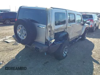 2007 Hummer H3 SUV with VIN 5GTDN13E878193390, listed as a IAAI auction lot 41878316 with 131,160 mi miles and . Bid and sale history available at DreamBid. Image 4.