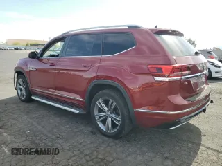 2018 Volkswagen Atlas SEL with VIN 1V2RR2CAXJC598898, listed as a Copart auction lot 58301435 with 80,162 mi miles and Salvage title. Bid and sale history available at DreamBid. Image 2.