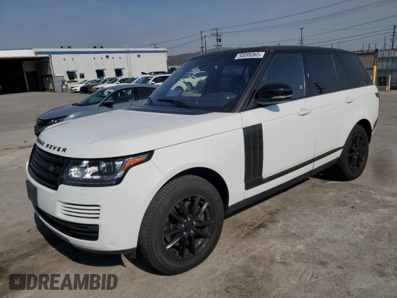 2016 Land Rover Range Rover with VIN SALGR2PF6GA298514, listed as a Copart auction lot 50099365 with 139,698 mi miles and Salvage Title. Bid and sale history available at carsss.com. Image 1.