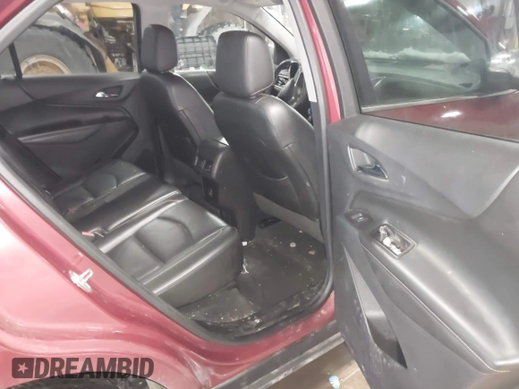 2019 Chevrolet Equinox Premier with VIN 2GNAXXEV0K6110156, listed as a IAAI auction lot 41639256 with 99,531 mi miles and . Bid and sale history available at DreamBid. Image 8.
