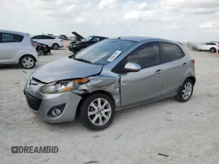 2013 Mazda 2 Touring z VIN JM1DE1LYXD0155820, wystawiony jako Copart lot #55361465 z przebiegiem 87 848 mil mil oraz Szkoda całkowita • Salvage title. Historia ofert i sprzedaży dostępna na DreamBid. Obrazek 1.