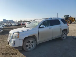 2012 GMC Terrain SLT-2 with VIN 2GKFLXE50C6348881, listed as a Copart auction lot 47564445 with 222,105 mi miles and Salvage Title. Bid and sale history available at carsss.com. Image 1.