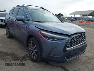 2022 Toyota Corolla Cross XLE with VIN 7MUDAABG6NV007009, listed as a IAAI auction lot 42409061 with 37,178 mi miles and . Bid and sale history available at DreamBid. Image 1.