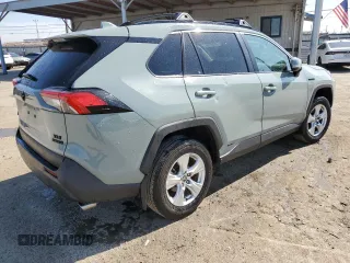 2021 Toyota RAV4 Hybrid XLE with VIN 4T3RWRFV1MU038254, listed as a Copart auction lot 49525785 with 40,494 mi miles and Salvage Title. Bid and sale history available at carsss.com. Image 3.