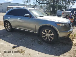 2006 Infiniti FX35 with VIN JNRAS08U86X103270, listed as a Copart auction lot 75599634 with 109,813 mi miles and Salvage Title. Bid and sale history available at carsss.com. Image 4.