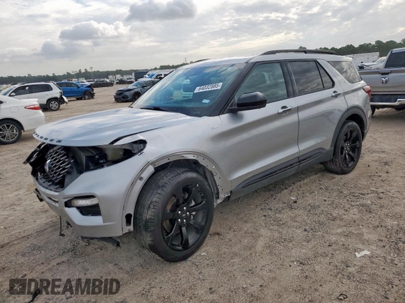 2023 Ford Explorer ST-Line с VIN 1FMSK7KH5PGB05208, выставлен на аукционе Copart как лот 64032885 с пробегом 35 251 миль миль и Списание • Salvage title. История ставок и продаж доступна на DreamBid. Изображение 1.