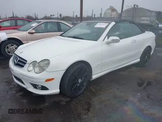 2006 Mercedes-Benz CLK-Class 5.0L with VIN WDBTK75G36T066621, listed as a IAAI auction lot 41009612 with 135,931 mi miles. Bid and sale history available at carsss.com. Image 17.