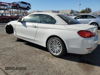 2014 BMW 4 Series 428i with VIN WBA3V7C52EJ872614, listed as a Copart auction lot 87760865 with Not provided miles and Salvage title. Bid and sale history available at DreamBid. Image 2.